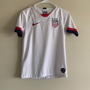 Usa Nike Soccer Jersey I Kids Large